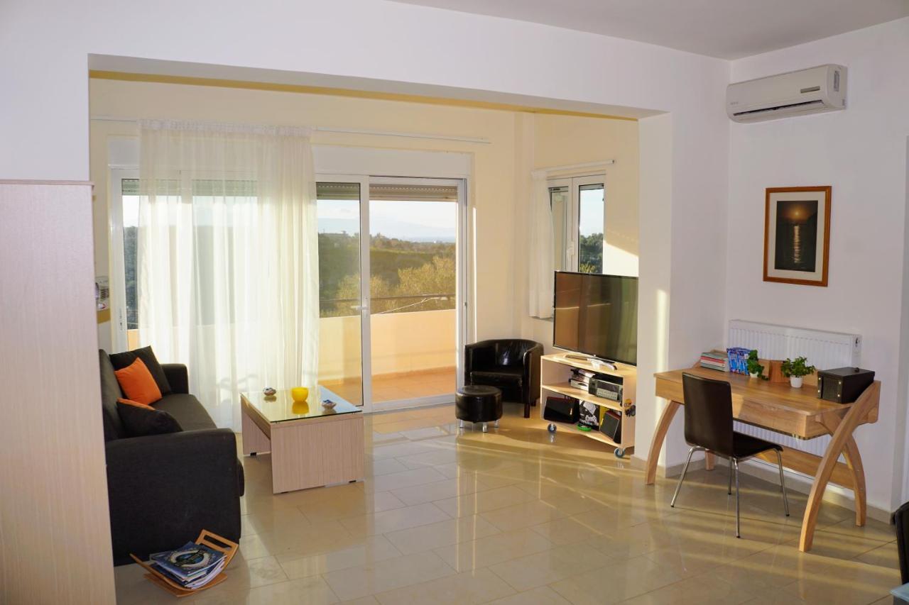 Olive Tree Hillside Apartment Stalos Exterior photo