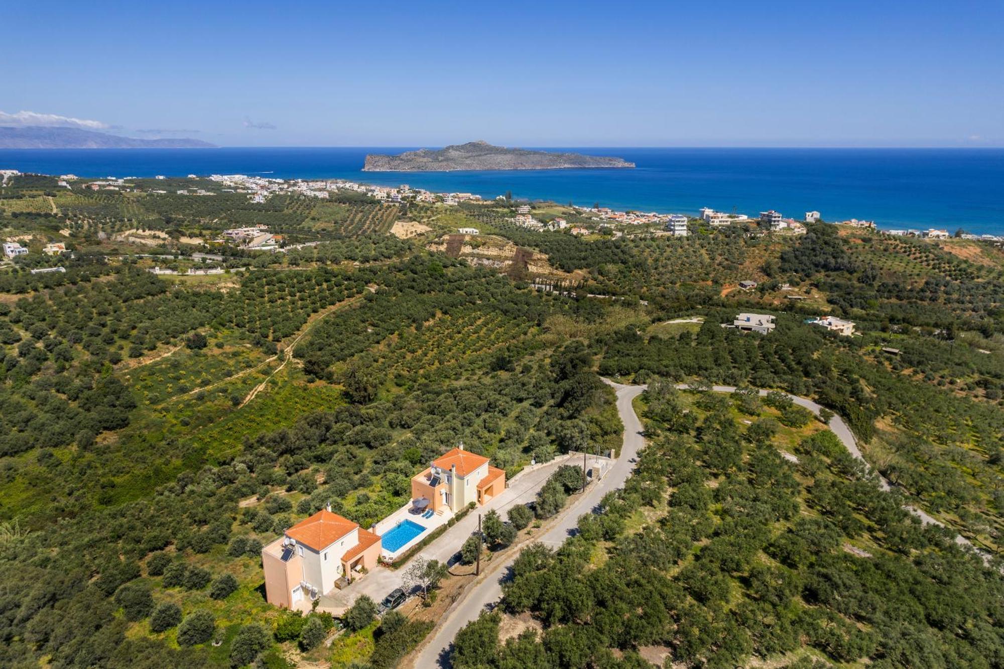 Olive Tree Hillside Apartment Stalos Exterior photo